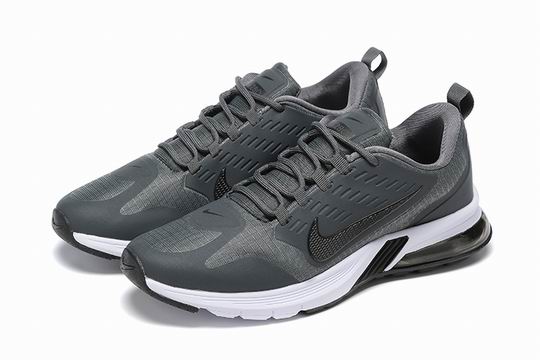 Cheap Nike Air Max 270 Men's Shoes Grey White-07 - Click Image to Close